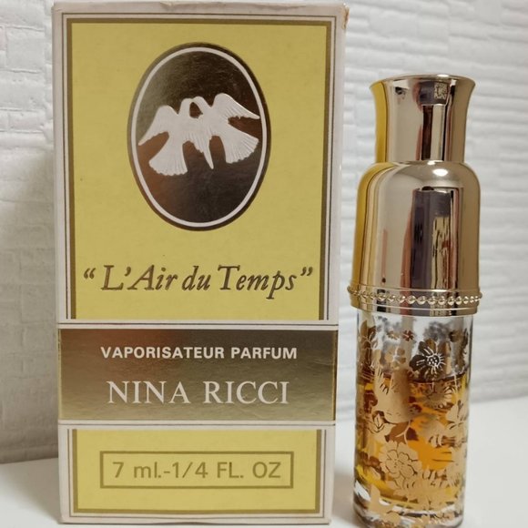 Nina Ricci "L'AIR DU TEMPS" Parfum 7.5 ml VINTAGE DISCONTINUED - Picture 4 of 4
